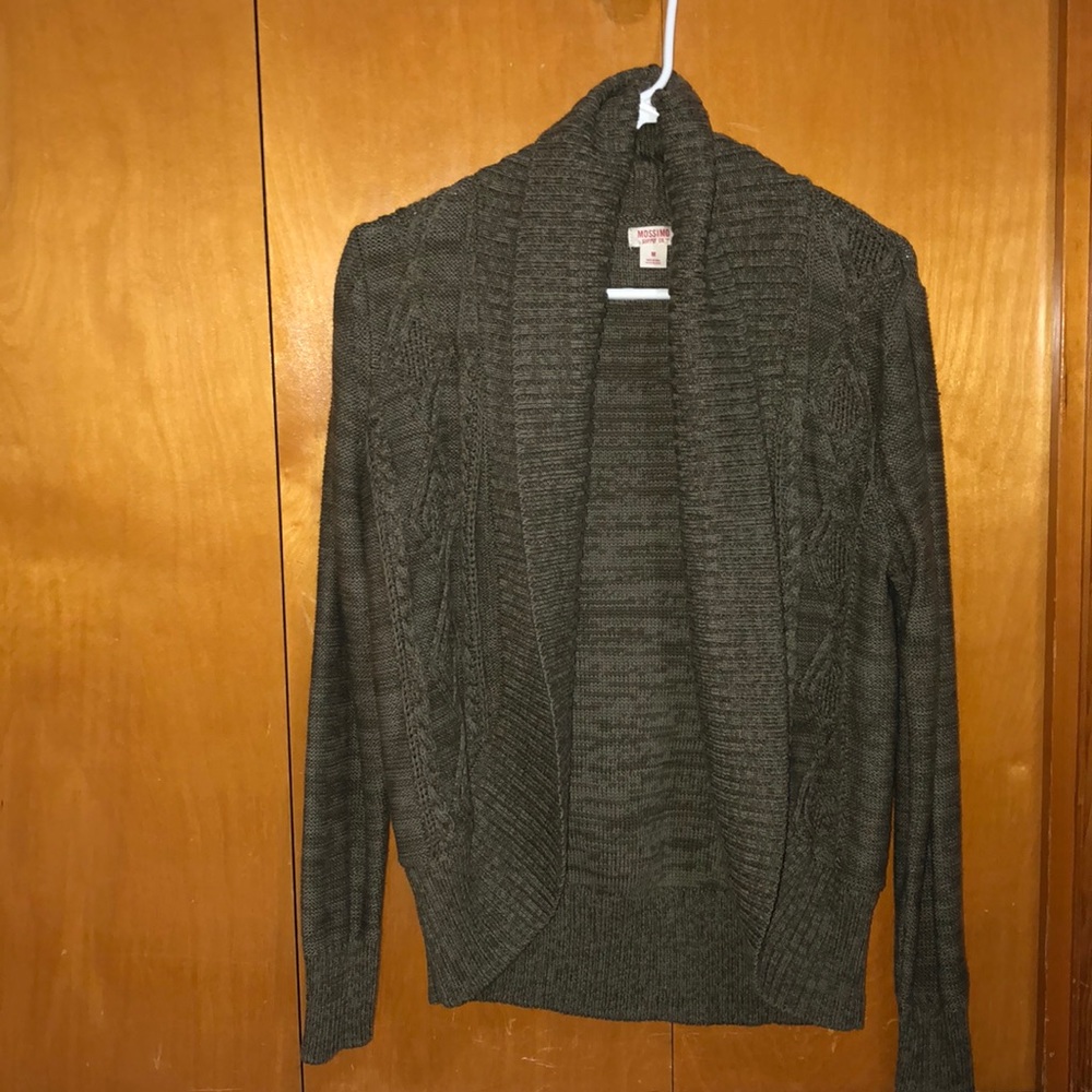 Green sweater!